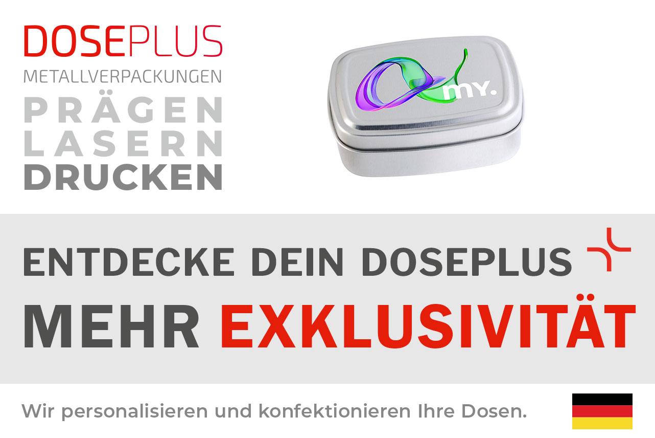 Doseplus Cremedose aus Aluminium DSS-010 – entdecke dein Doseplus, mehr Exklusivität. Robuste und moderne Metalldose für Kosmetik & Pflege.