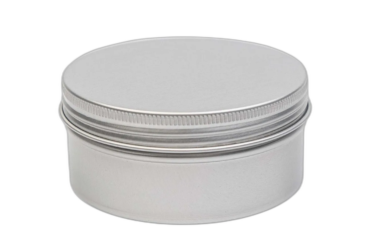 Aluminiumverpackung für Seife mit Abtropfschale