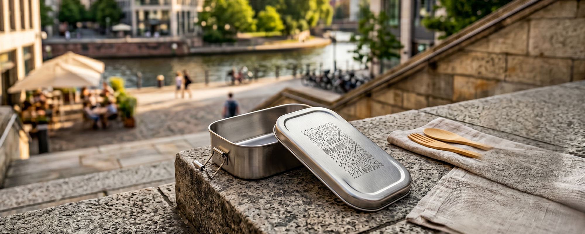 CAMELEONPACK Lunchboxen für Stadtmarketing