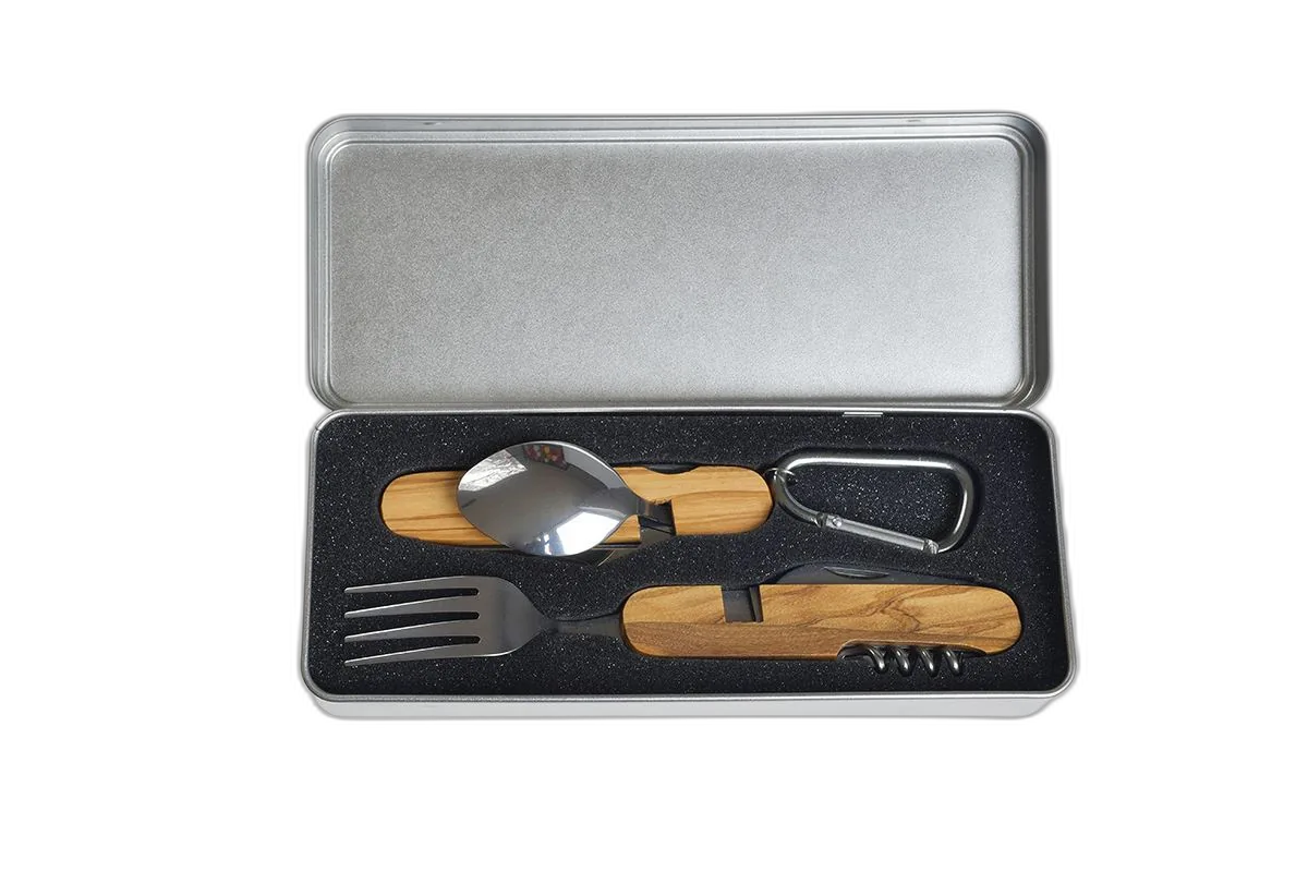 Geschenkbox für Outdoor Besteck