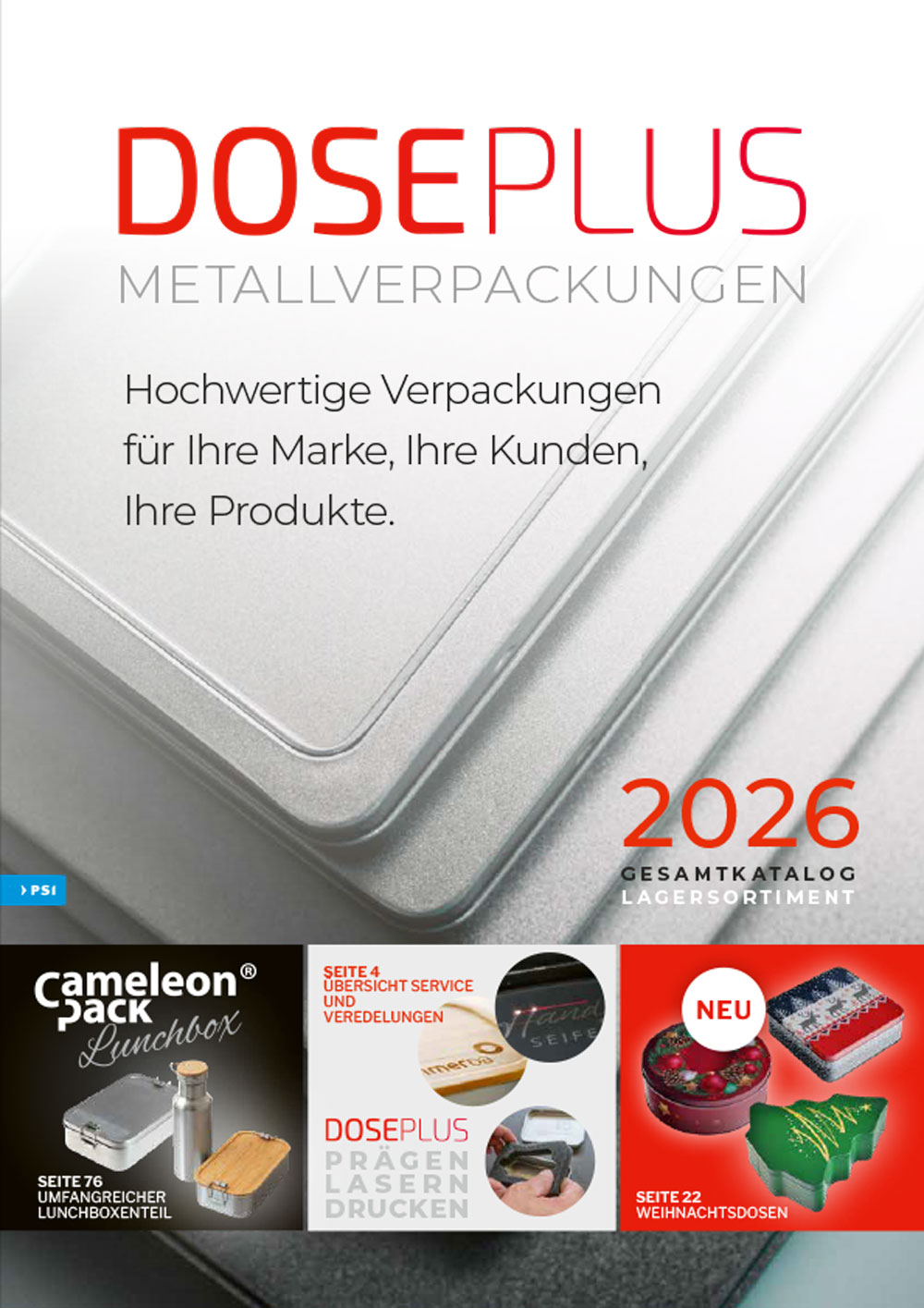 Gesamtkatalog Blechdosen
