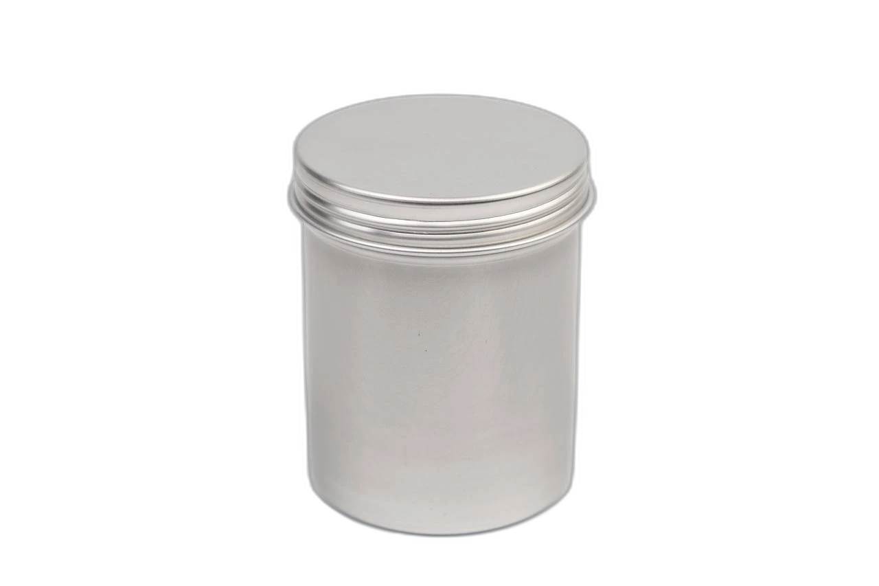 Aluminiumdose rund 250 ml mit Schraubdeckel – geschlossen