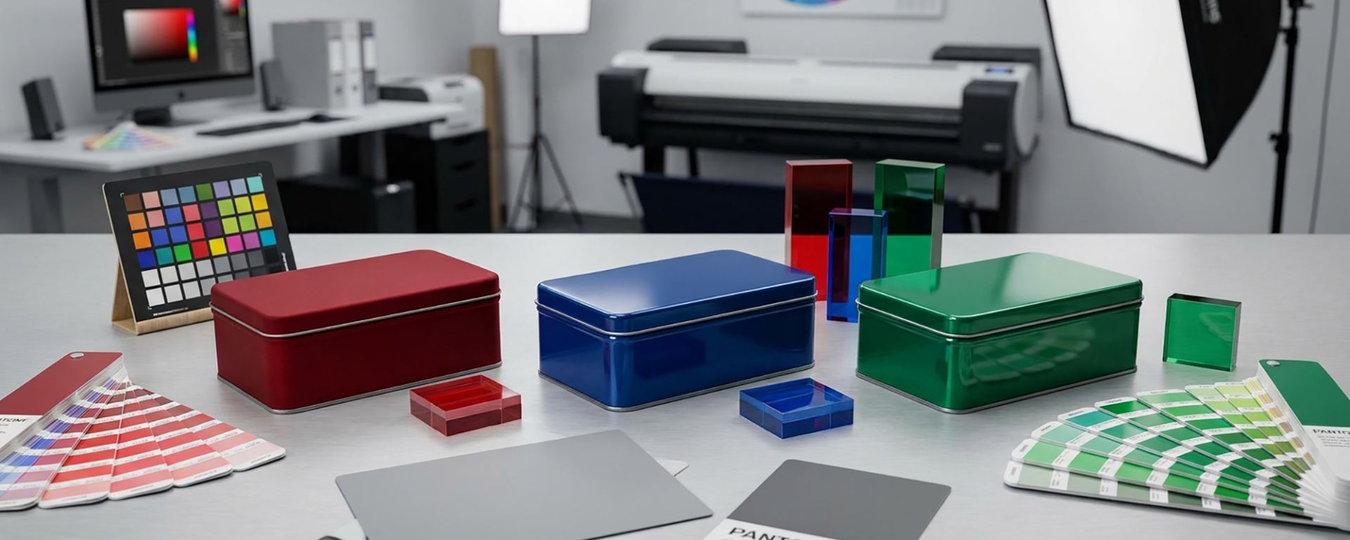 Sonderfarben und Oberflächeneffekte auf Metallverpackungen